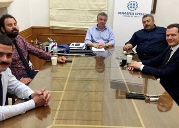 Ο Περιφερειάρχης με την ηγεσία του ΑΔΜΗΕ