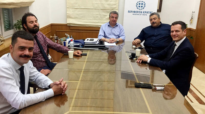 Ο Περιφερειάρχης με την ηγεσία του ΑΔΜΗΕ