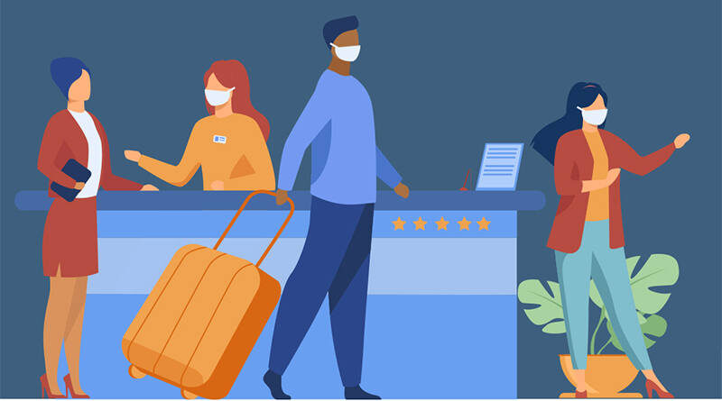 προφύλαξη από τον SARS-CoV-2 στους εργαζομένους στον τουρισμό