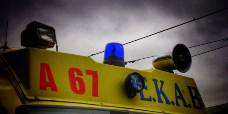 Ασθενοφόρο όχημα του ΕΚΑΒ