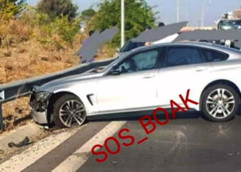 Σοβαρό τροχαίο ατύχημα στον κόμβο Γουβών