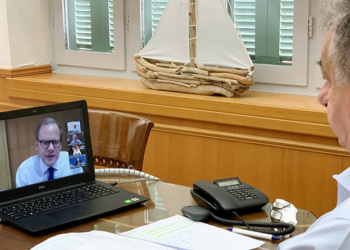 Αρναουτάκης: τηλεδιάσκεψη με το υπουργείου Υποδομών για το Ταμείο Ανάκαμψης