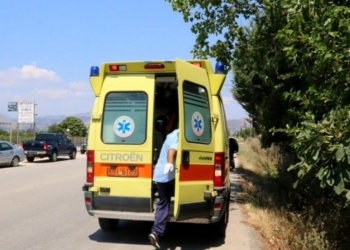 Τροχαίο έξω από το Τυμπάκι