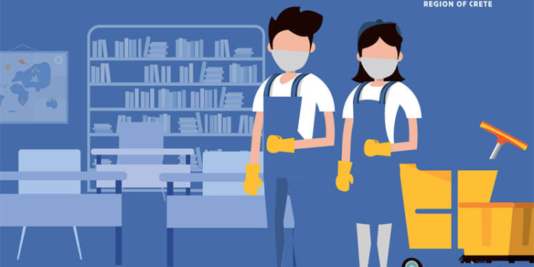 Δωρεάν σεμινάριο για την προφύλαξη από τον κορωνοϊό στην καθαριότητα των σχολείων