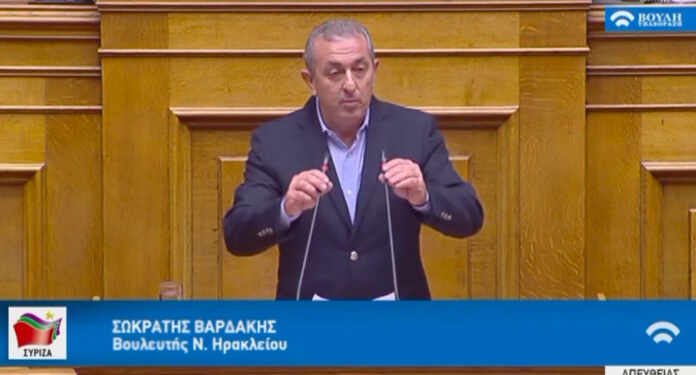 Σ. Βαρδάκης: «Η Κυβέρνηση κρίνεται επικίνδυνη για την δημόσια Παιδεία»