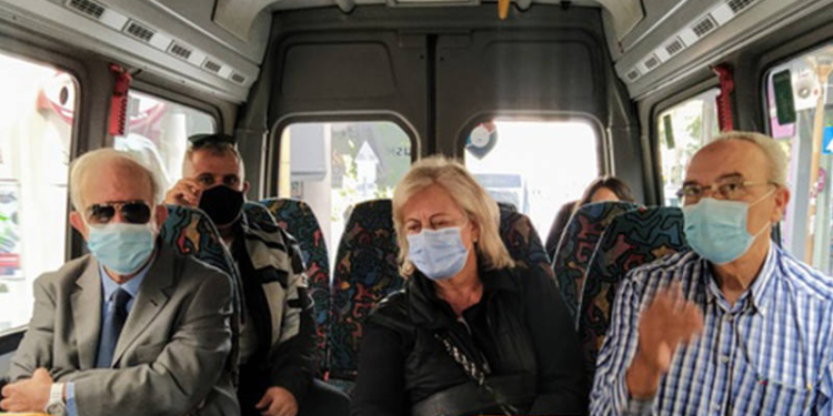 Βόλτα με τα νέα mini bus