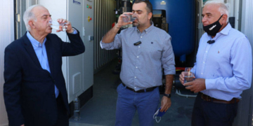 Εγκαίνια της μονάδας αφαλάτωσης στην Φοινικιά