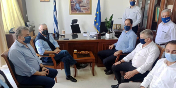 Ο Γ. Κεφαλογιάννης στον Δήμο Φαιστού