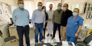 Δωρεά καρδιογράφου στο Κέντρου Υγείας Βιάννου