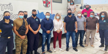 Η Λένα Μπορμπουδάκη,στη δράση εθελοντικής αιμοδοσίας που διοργάνωσε η Ένωση Προσωπικού Λιμενικού Σώματος Ανατολικής Κρήτης