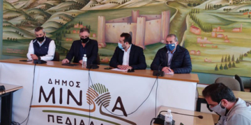 Στον Δήμο Μινώα Πεδιάδας ο Νίκος Παππάς