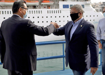 Πατούλης και ο Yu Zenggang