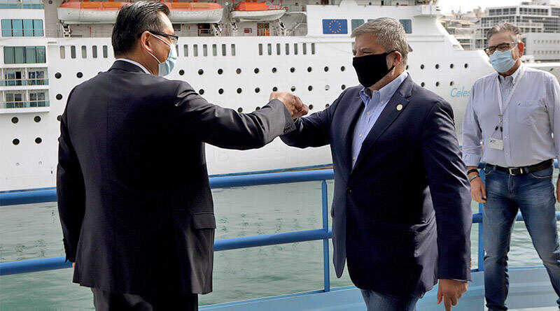 Πατούλης και ο Yu Zenggang