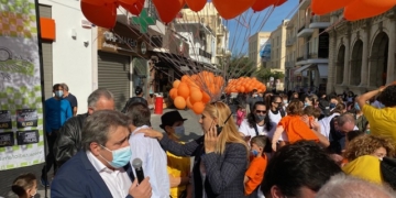 Στον αγώνα δρόμου με τα παιδιά και με το σύνθημα “Τέλος στη βία”