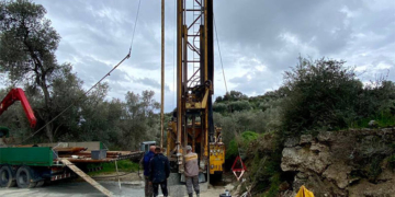 γεωτρήσεις στον Δήμο Φαιστού