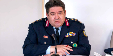 Ο Αρχηγός της Ελληνικής Αστυνομίας Αντιστράτηγος Μιχαήλ Καραμαλάκης