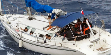 Διάσωσης αλλοδαπών δυτικά νοτιοδυτικά των Παξών
