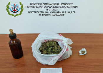 Σύλληψη με τη συνδρομή του αστυνομικού σκύλου