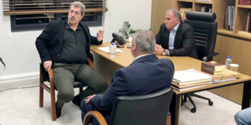 Συνάντηση του Δημάρχου Ιεράπετρας με τον Βουλευτή Χανιών κ. Παύλο Πολάκη