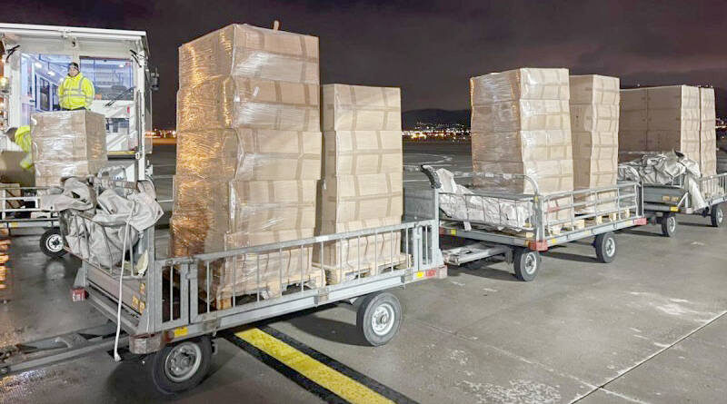 Αποστολή ανθρωπιστικής βοήθειας στην Τουρκία.