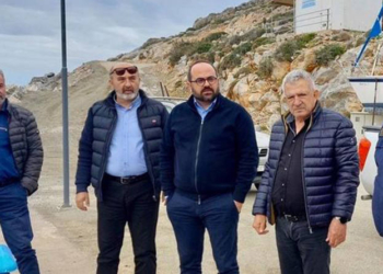 Επίσκεψη Γενικού Γραμματέα του Υπουργείου Ναυτιλίας στις λιμενικές εγκαταστάσεις των Καλών Λιμένων