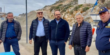 Επίσκεψη Γενικού Γραμματέα του Υπουργείου Ναυτιλίας στις λιμενικές εγκαταστάσεις των Καλών Λιμένων