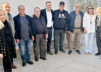 Συνάντηση του υποψήφιου βουλευτή Φ. Λαμπρινού με το Σύλλογο Τριτέκνων Ηρακλείου