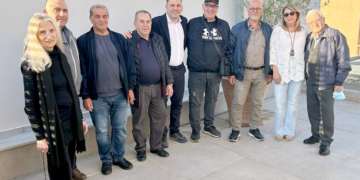 Συνάντηση του υποψήφιου βουλευτή Φ. Λαμπρινού με το Σύλλογο Τριτέκνων Ηρακλείου