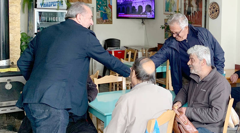 Ο Σωκράτης Βαρδάκης Επισκέπτεται Περιοχές Ηρακλείου Ενόψει Εκλογών