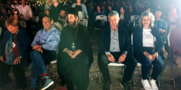 Δήμαρχος και Αντιδήμαρχος στο 9ο Μαθητικό Φεστιβάλ Θεάτρου & Μουσικής Γόρτυνας