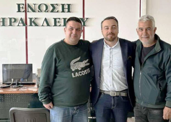 Υπ. Βουλευτής Φραγκίσκος Παρασύρης επισκέπτεται την Ένωση Αγροτικών Συνεταιρισμών Ηρακλείου