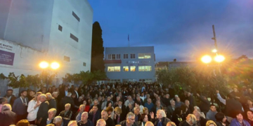 O Λευτέρης Αυγενάκης στις Μοίρες - Κατάμεστη η πλατεία