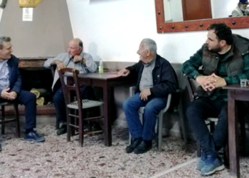Ο Υποψ. Βουλευτής Ηρακλείου Νίκος Ηγουμενίδης επισκέπτεται τον Δήμο Γόρτυνας