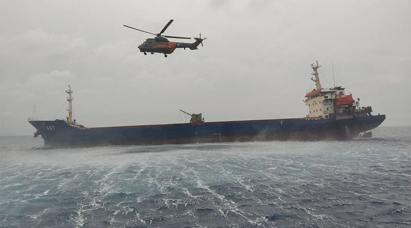 Συγκρούση Φορτηγών Πλοίων Κοντά στη Χίο
