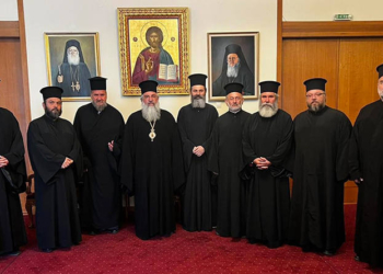 Ο Αρχιεπίσκοπος Κρήτης Ευγένιος υποδέχεται το νέο Διοικητικό Συμβούλιο του Συνδέσμου Εφημερίων της Ιεράς Αρχιεπισκοπής Κρήτης