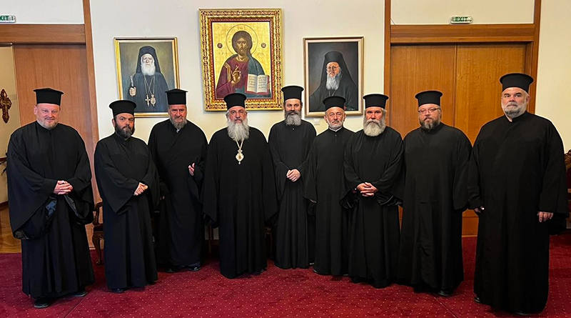 Ο Αρχιεπίσκοπος Κρήτης Ευγένιος υποδέχεται το νέο Διοικητικό Συμβούλιο του Συνδέσμου Εφημερίων της Ιεράς Αρχιεπισκοπής Κρήτης