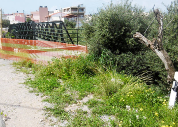 Κατασκευή Πεζοδρομίου Ανατολικά Της Μεταλλικής Πεζογέφυρας Γουρνών