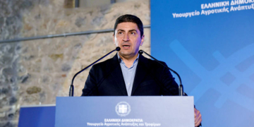 O Λευτέρης Αυγενάκης, Υπουργός Αγροτικής Ανάπτυξης και Τροφίμων