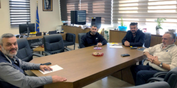 Δήμος Γόρτυνας: Συνάντηση Κοκολάκη με τον Χάρη Μαμουλάκη