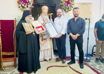 Λαμπροί Εορτασμοί στην Ιερά Μονή Κουδουμά