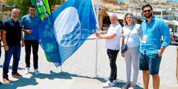 Τρεις Γαλάζιες Σημαίες για τις Παραλίες του Δήμου Φαιστού το 2024