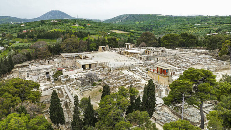 αρχαιολογικός χώρος της Κνωσού