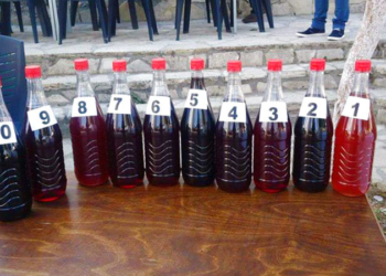 Διαγωνισμός Κρασιού στην Πόμπια για την Εορτή του Αγίου Γεωργίου του Μεθυστή