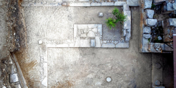Μινωικό ανάκτορο των Αρχανών στην Κρήτη - Ιερό Πύλης