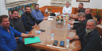 Συνάντηση Περιφερειάρχη Κρήτης με τον Κτηνοτροφικό Σύλλογο Ηρακλείου: Προτεραιότητες και Συνεργασία