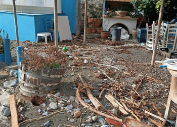 Λέντας Μεσαρά: Ζημιές από την κακοκαιρία