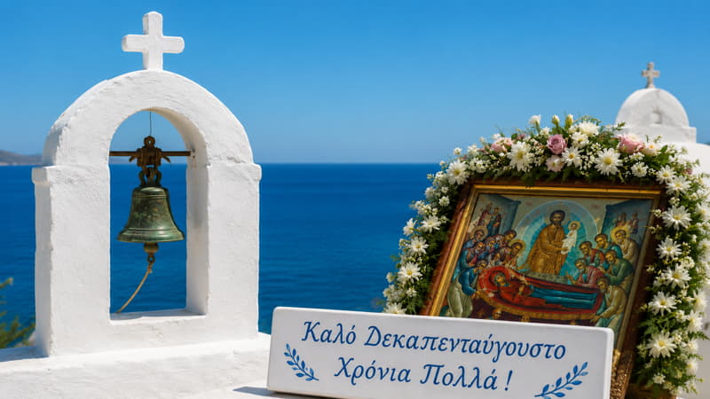Κοίμηση της Θεοτόκου – Δεκαπενταύγουστος 2026