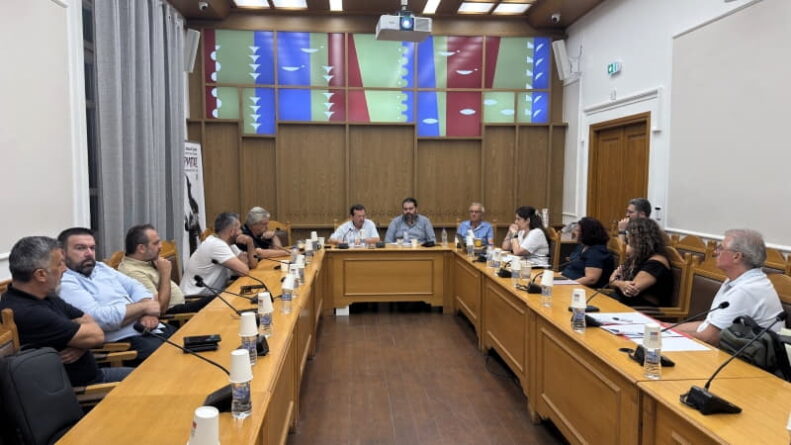 Σύσκεψη για τη Διεπαγγελματική Οργάνωση της Γραβιέρας Κρήτης ΠΟΠ