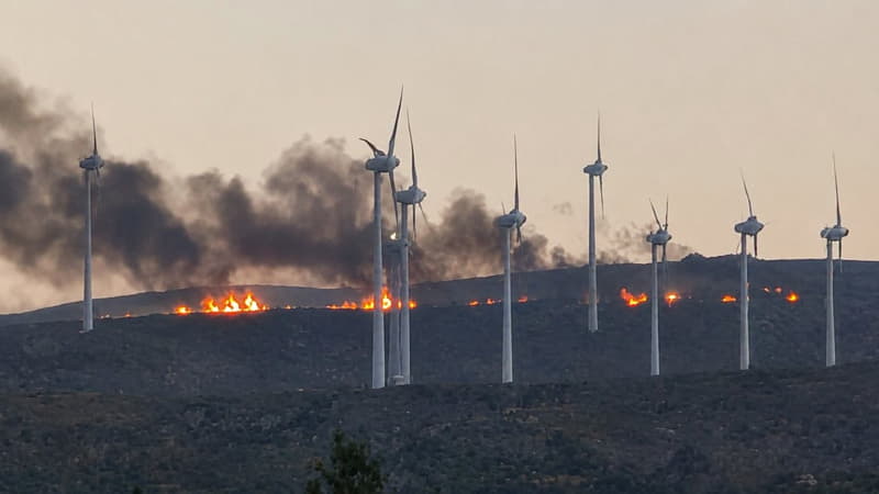 Πυρκαγιά σε αγροτοδασική έκταση στην Αχλαδιά Σητείας