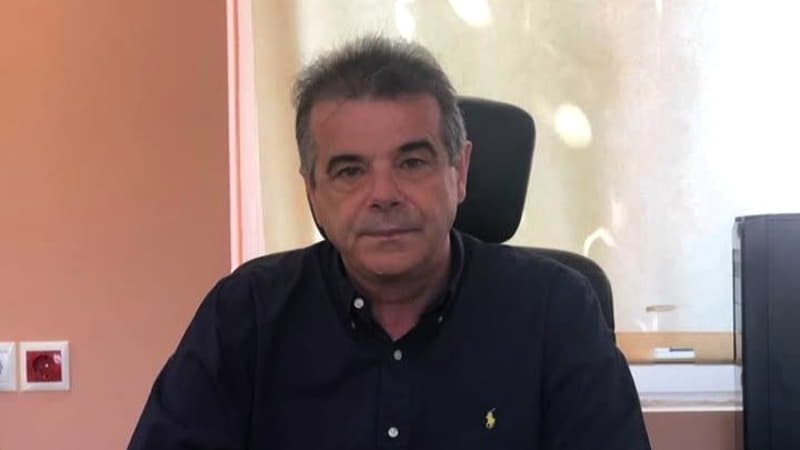 Ο Δήμαρχος Αγίου Βασιλείου Γιάννης Ταταράκης.